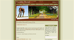 Desktop Screenshot of myfranklindental.com